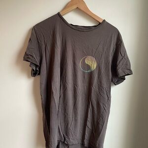 Free & Easy X Madewell Peru Pima Cotton ying yang Mac miller Tshirt M